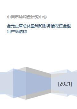 金元蟲草總體盈利和財務情況資金退出產(chǎn)品結(jié)構(gòu)